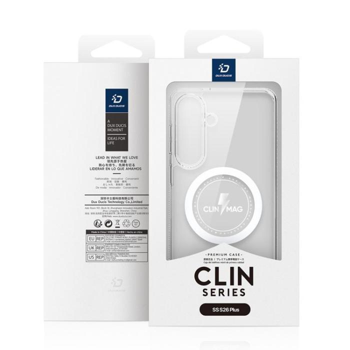 Dux Ducis - Dux Ducis Mobilskal För Galaxy S26 Plus MagSafe Clin Mag - Transparent
