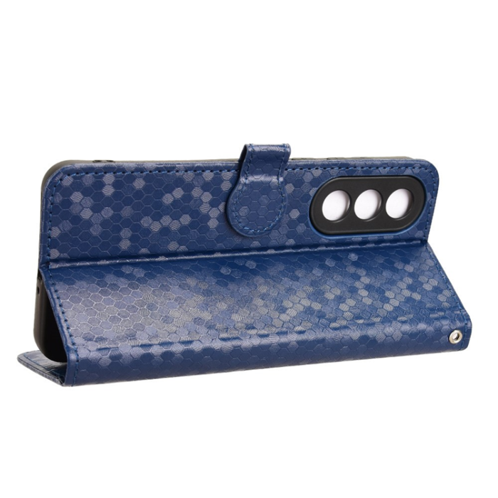 A-One Brand - OnePlus Nord 5 Plånboksfodral Dot Pattern Imprint - Mörkblå
