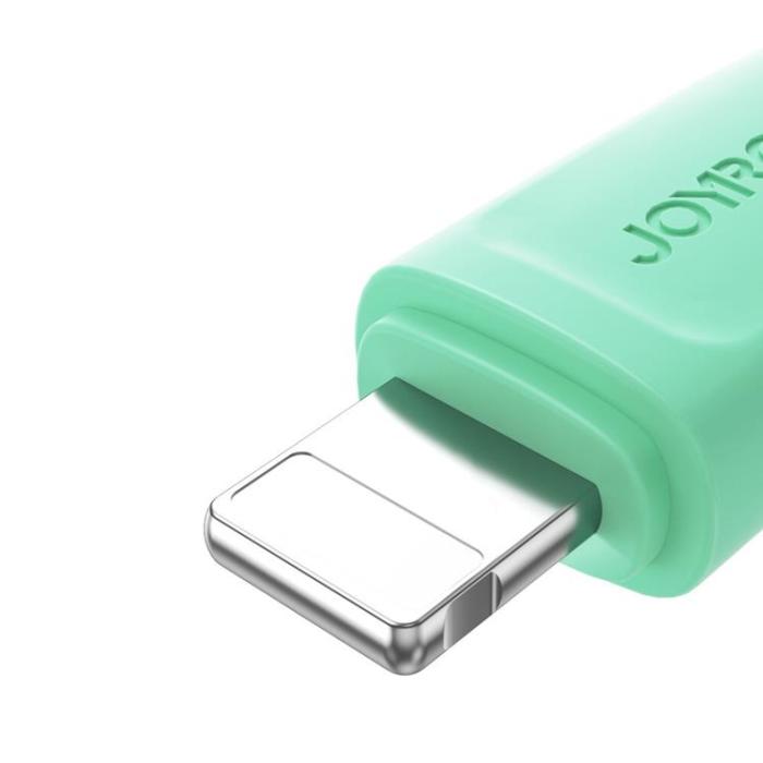 Joyroom - Joyroom USB-A till Lightning kabel Multi-Color 3A 1m - Vit