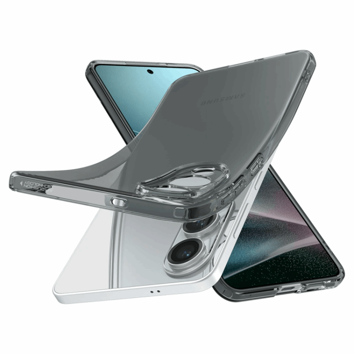 Spigen - Spigen Galaxy S25 Edge Mobilskal Liquid Crystal - Space Crystal