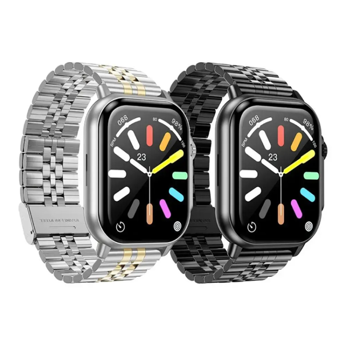 Hoco - Hoco Smartwatch DYD02 med Talk Function - Guld/Silver