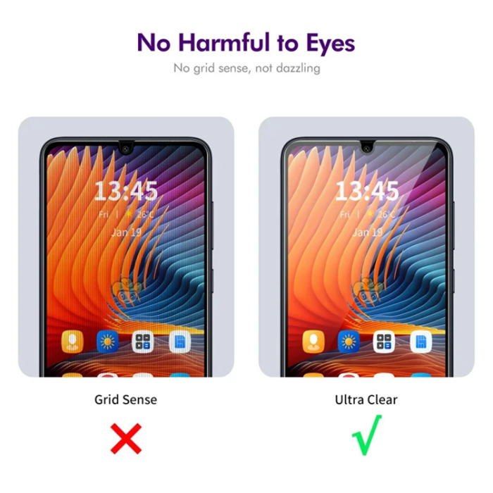 Boom of Sweden - [2-Pack] BOOM Galaxy A16 Härdat Glas Skärmskydd Privacy