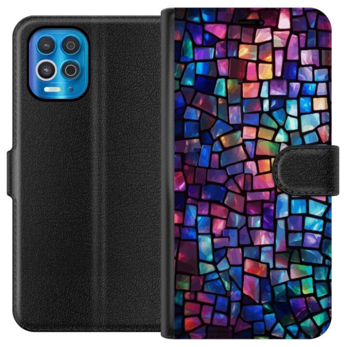 iSecrets - Plånboksfodral till Motorola Edge S med Disco