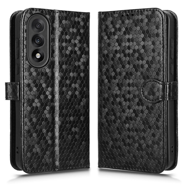 OnePlus Nord 5 Plånboksfodral Dot Pattern Imprint - Svart | 2353 | AlltMobil