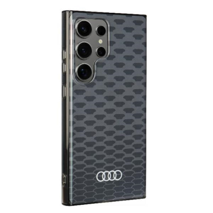 Audi - Audi Galaxy S24 Ultra Mobilskal Magsafe Stitching Pattern - Svart