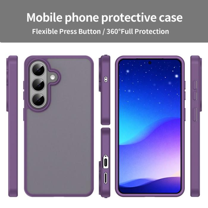 OEM - Samsung Galaxy S26 Skal Touch Matte Anti Drop Plast - Lila