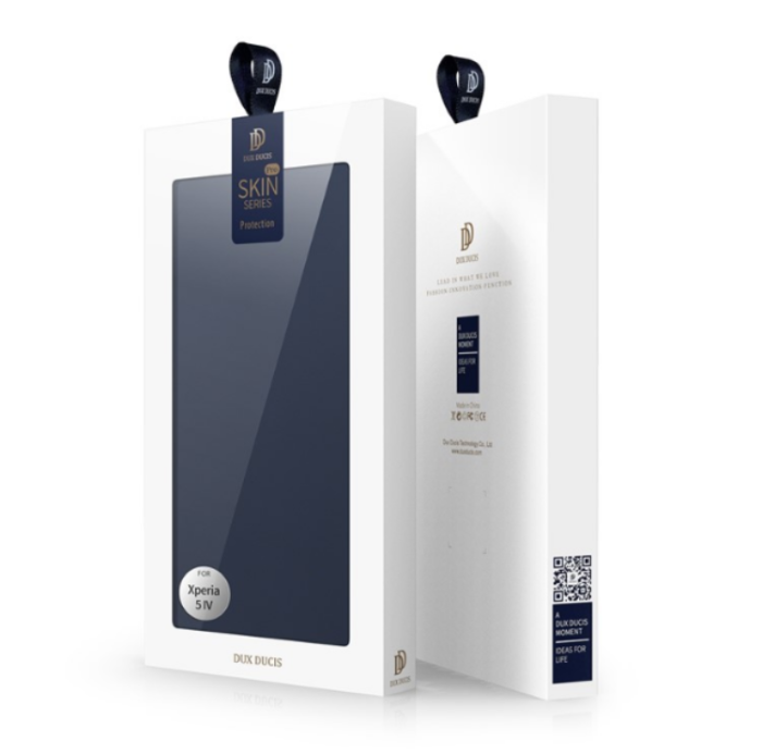 Dux Ducis - Dux Ducis Sony Xperia 5 IV Plånboksfodral Skin Series - Blå