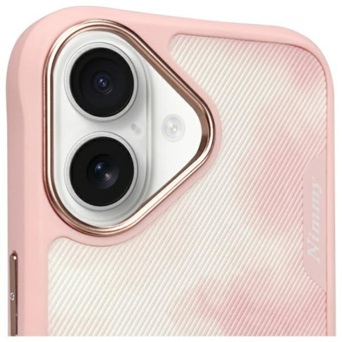 NIMMY - Nimmy iPhone 16 Mobilskal Big Eyed Pet 2.0 Cat - Rosa