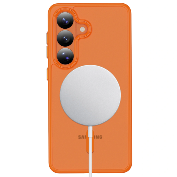 Ringke - Tech-Protect Mobilskal För Galaxy S26 Magsafe Magmat - Matte Orange