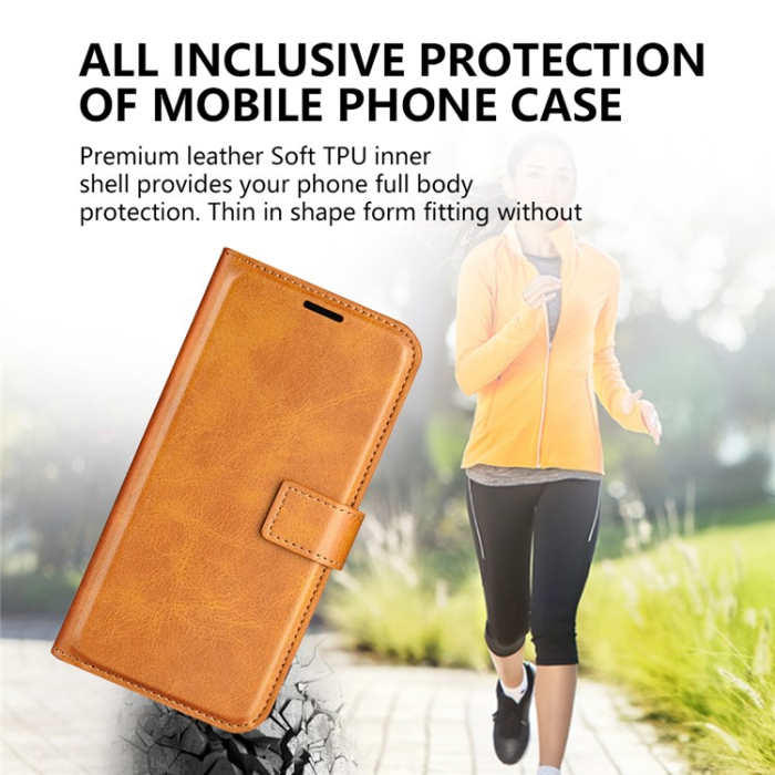 OEM - OnePlus 11 5G Plånboksfodral Calf Texture Flip - Blå