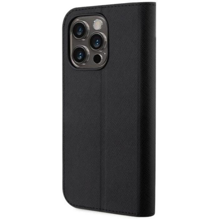 KARL LAGERFELD - Karl Lagerfeld iPhone 14 Pro Plånboksfodral Saffiano Karl