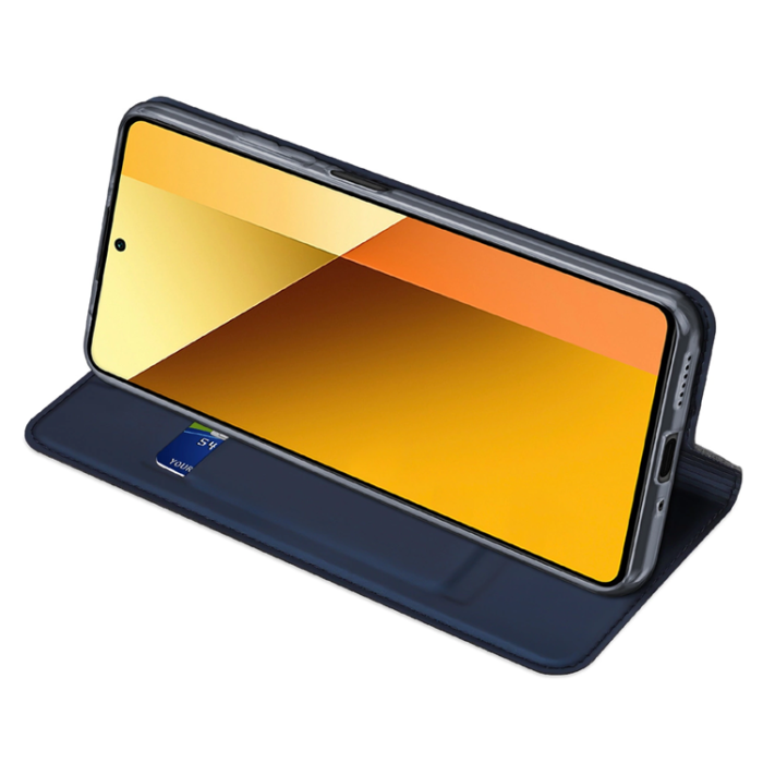 Dux Ducis - Dux Ducis Xiaomi Redmi Note 13 5G Plånboksfodral Skin Pro - Blå