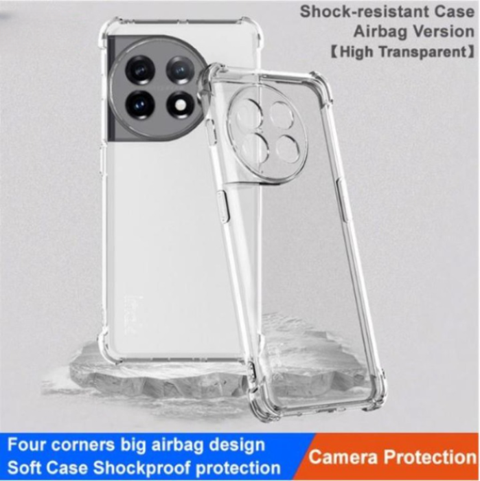 Imak - IMAK OnePlus 11 Mobilskal Soft TPU Anti-Scratch - Clear