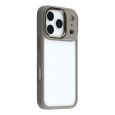 A-One Brand - FULEXIN Mobilskal till iPhone 17 Pro Crystal Clear + TPU - Titangr&aring;