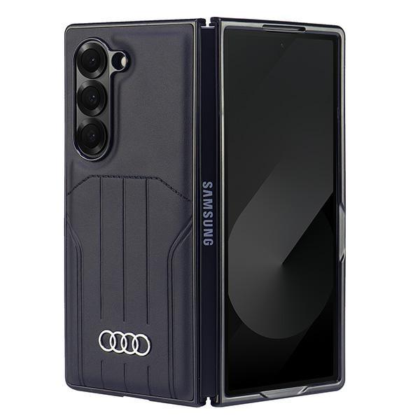 Audi Mobilskal till Galaxy Z Fold 6 MagSafe Syntetiskt Läder - Svart