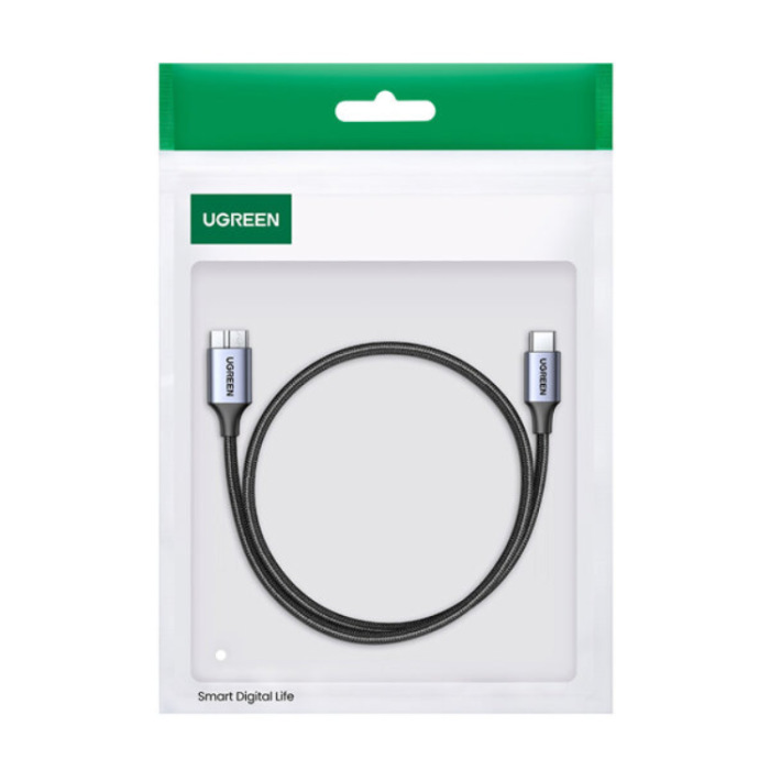 Ugreen - Ugreen USB-C Till USB-Micro Kabel (0.5m) - grå