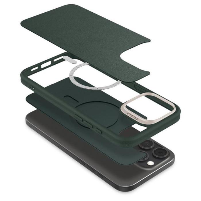 Spigen - Spigen iPhone 16 Pro Max Mobilskal MagSafe Cyrill Kajuk - Frost Grön