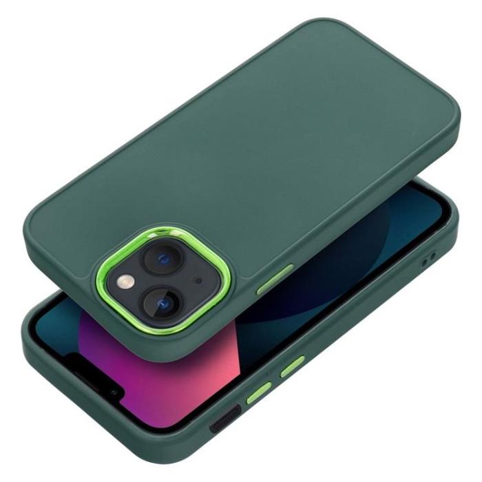 OEM - iPhone 13 Mini Mobilskal Frame - Grön