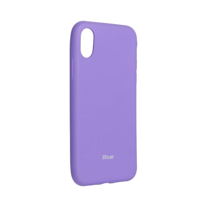 Roar - iPhone X/XS Skal Roar Jelly Mjukplast - Lila
