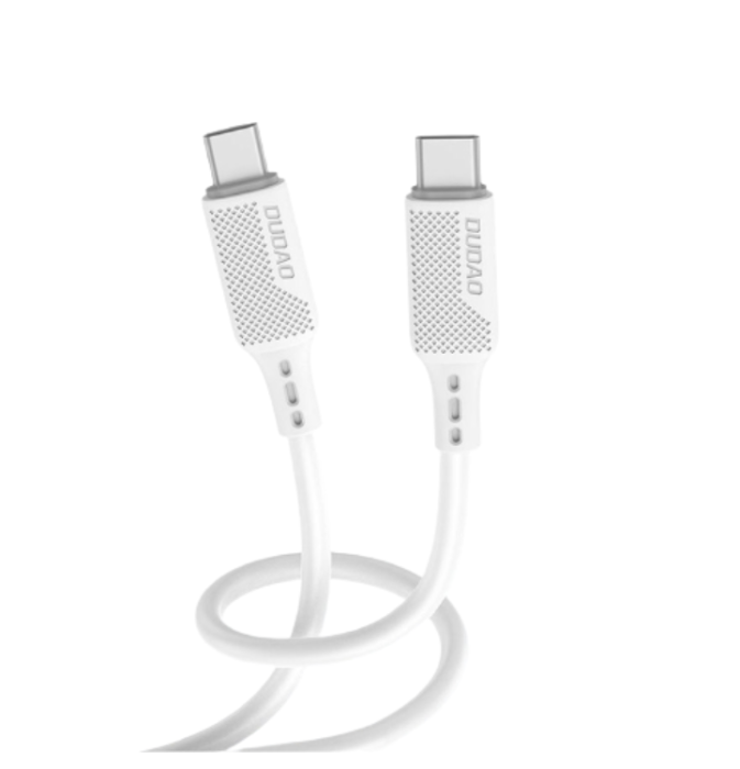 Dudao - Dudao Fast Väggladdare PD 20W + USB-C Kabel 1M - Vit