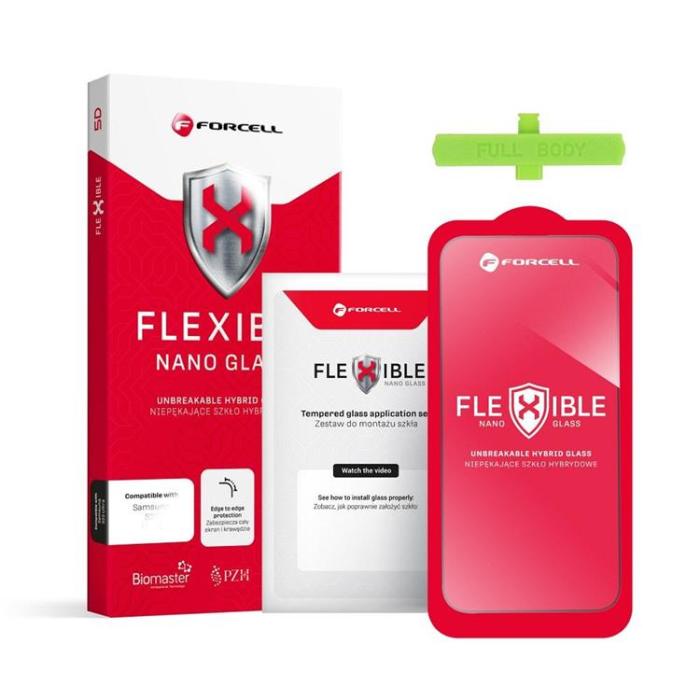 Forcell - Forcell iPhone 15 Härdat Glas Skärmskydd 5D