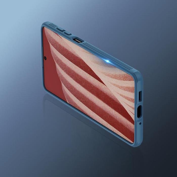 Nillkin - Nillkin Galaxy A73 Skal CamShield Pro Armored - Blå
