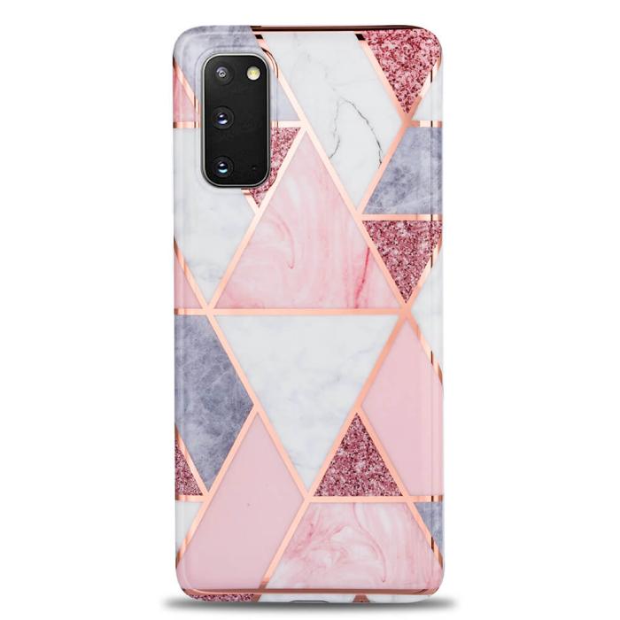 Boom of Sweden - BOOM - Grid skal Galaxy S20 - Rosa Marmor