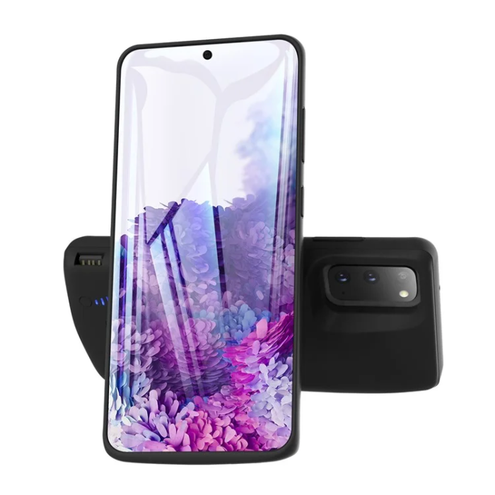 A-One Brand - Galaxy S20 Batteriskal 5000mAh Med Kickstand - Svart