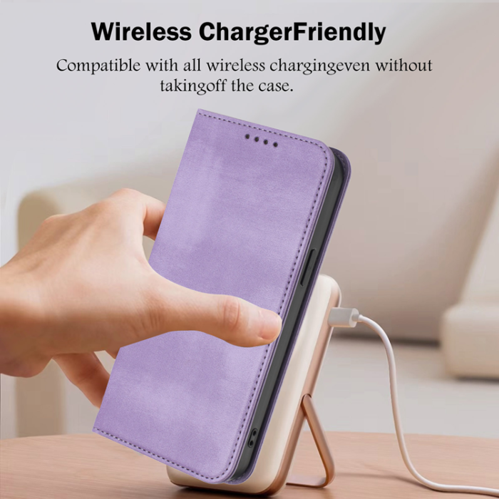 A-One Brand - OnePlus 15 Plånboksfodral Retro RFID-Skydd Konstläder