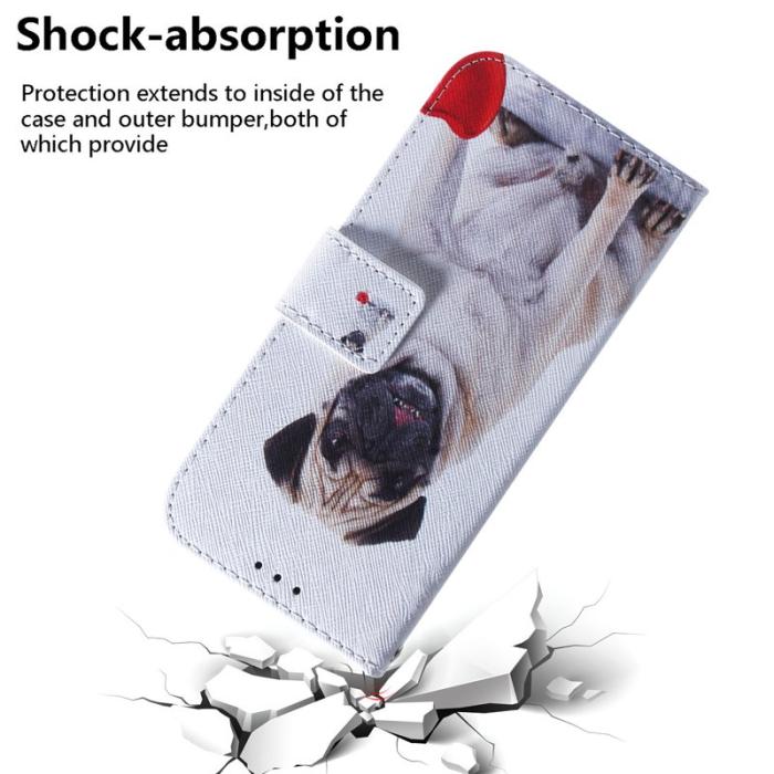 OEM - Samsung Galaxy S26 / S26 Pro Plånboksfodral Mönstertryck Konstläder - Hund