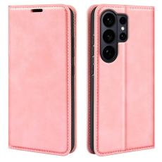 OEM - Samsung Galaxy S26 Ultra Fodral KonstL&auml;der - Rosa