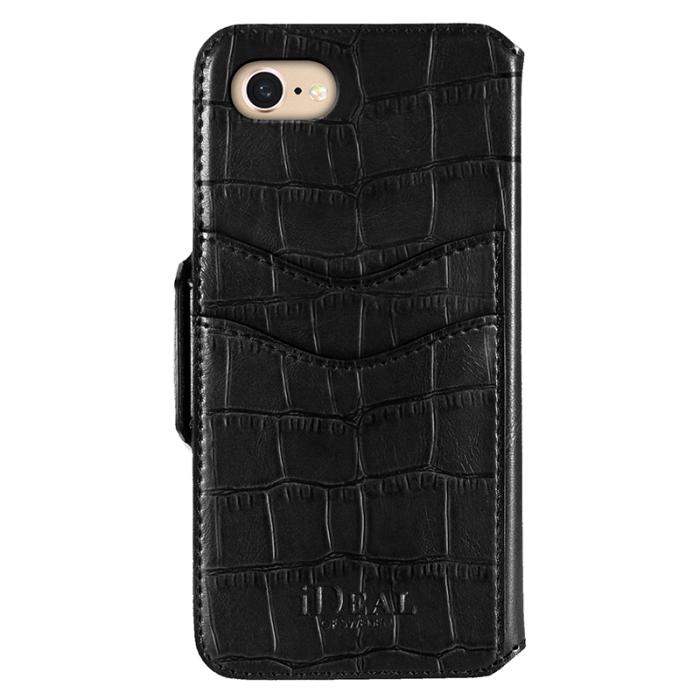 UTGATT5 - iDeal of Sweden Capri Wallet iPhone 6/7/8/SE 2020 Svart