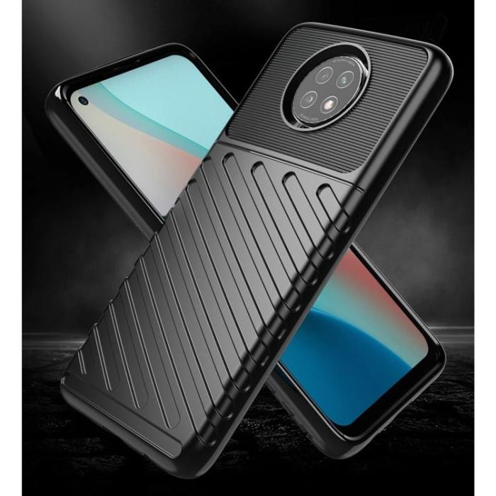 UTGATT1 - Thunder Flexible Skal Xiaomi Redmi Note 9T - Blå