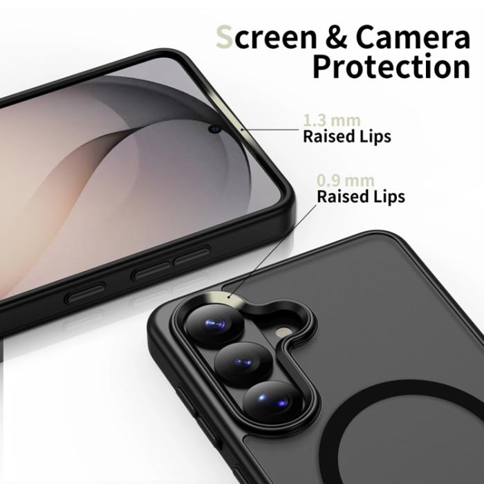 Tech-Protect - Tech-Protect Mobilskal För Galaxy S26 Magsafe Magmat - Matt Svart