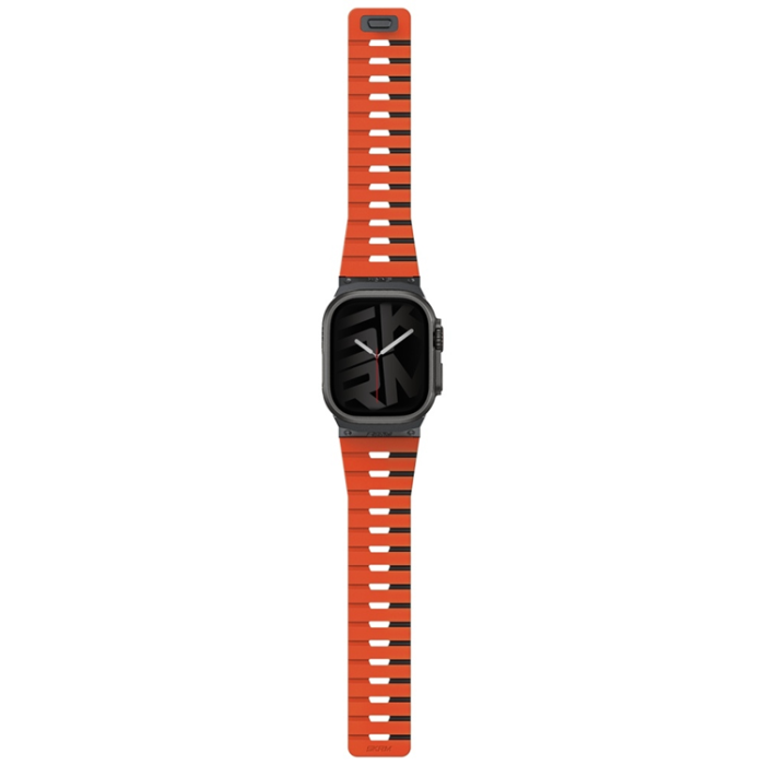 Skinarma - Skinarma Apple Watch 49/46/45/44 Armband Gemini - Orange