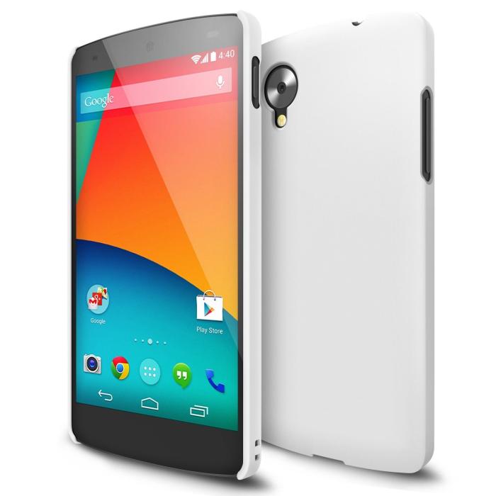 UTGATT4 - Ringke Premium Slim Skal till LG LG Nexus 5 (Vit)