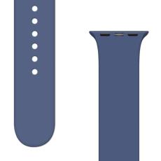 OEM - Apple Watch 2/3/4/5/6/7/SE (41/40/38mm) Armband Silicon APS - Blå