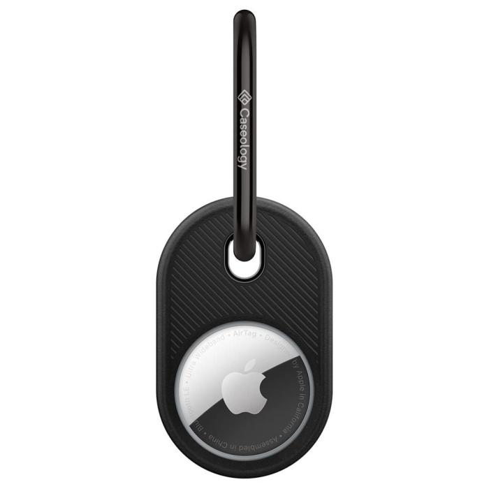 UTGATT5 - Caseology - Vault Apple Airtag - Matte Svart