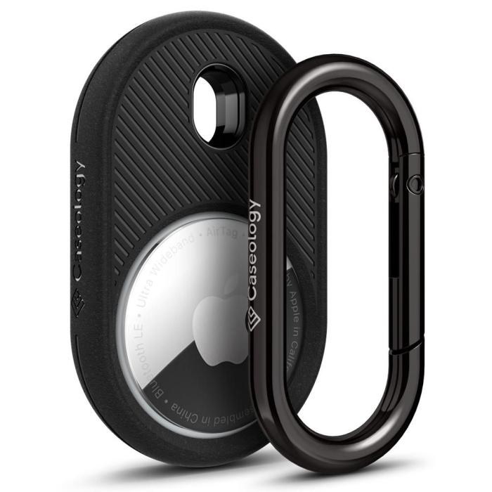 UTGATT5 - Caseology - Vault Apple Airtag - Matte Svart