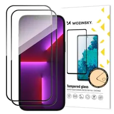 UTGATT1 - [2-Pack] Wozinsky iPhone 15 Pro Max Sk&auml;rmskydd i H&auml;rdat Glas