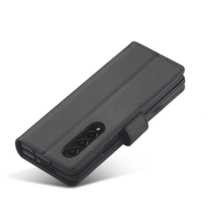 UTGATT - Galaxy Z Fold 4 Plånboksfodral - Svart