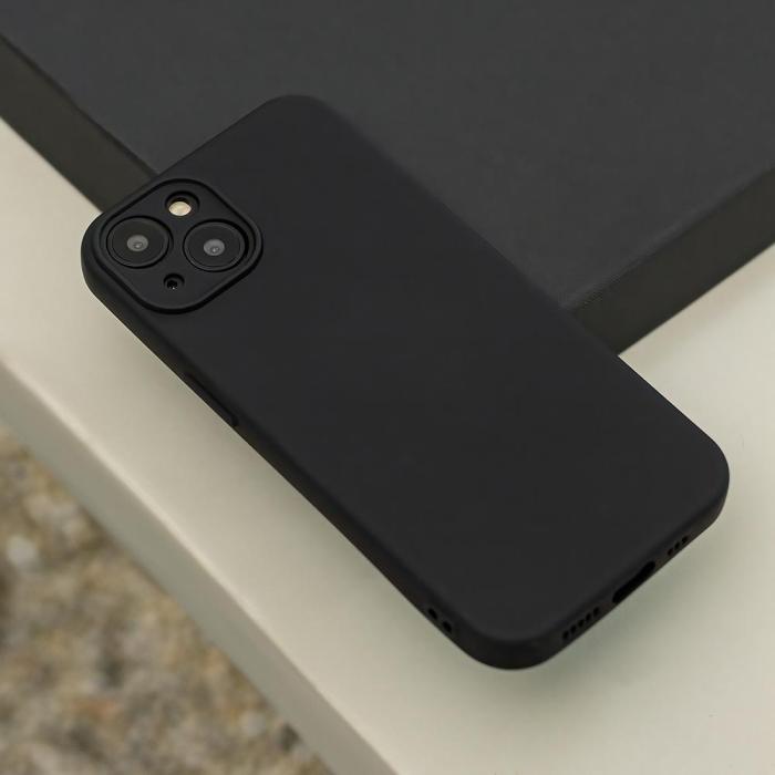OEM - Silikonskal för Samsung Galaxy A71 svart