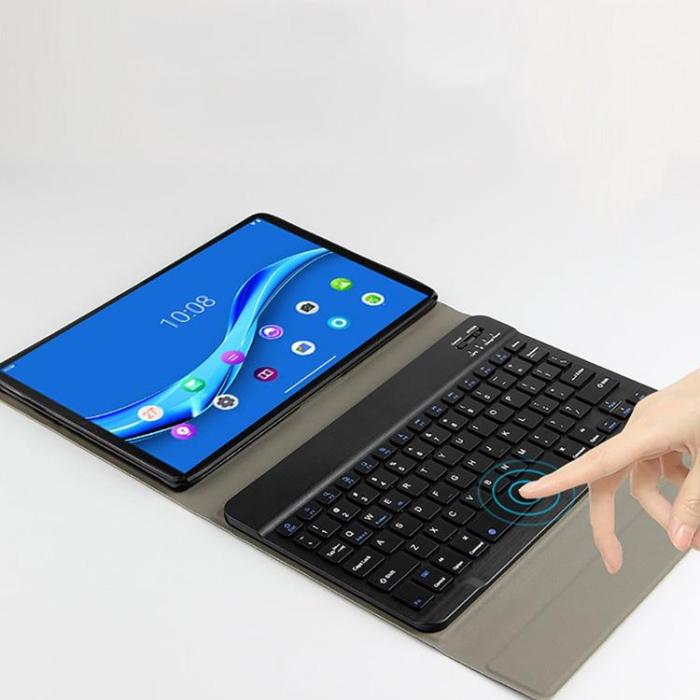 Tech-Protect - Lenovo Tab M10 10.1 Gen 2 Fodral och Tangentbord - Svart