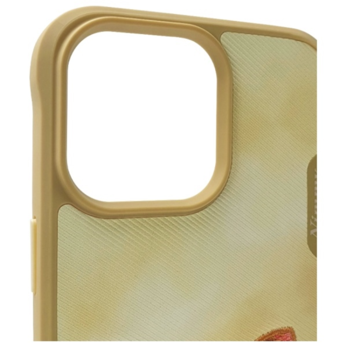 NIMMY - Nimmy iPhone 15 Pro Mobilskal Cool & Cute 2.0 Cat - Khaki