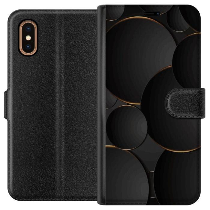 iSecrets - Plånboksfodral till Apple iPhone XS Max med Lyxig Cirklar