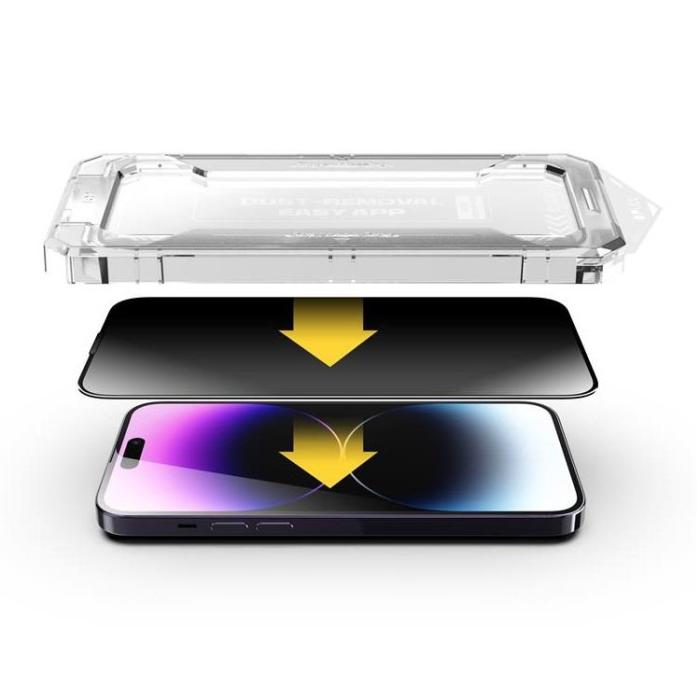 Boom of Sweden - LIVSTIDSGARANTI - BOOM iPhone 14 Pro Max Privacy Härdat Glas Skärmskydd 2st