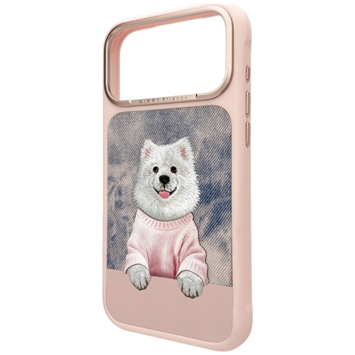 NIMMY - Nimmy Mobilskal För iPhone 17 Pro MagSafe Gentle Pets Series Dog - Svart