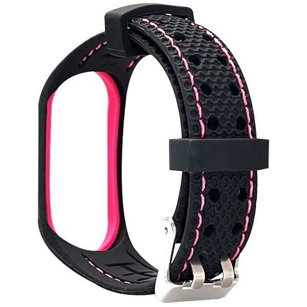 Beline Mi Band 3/4 Armband Sport - Svart/Rosa