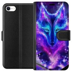 iSecrets - Plånboksfodral till Apple iPhone 6 med Neon Varg