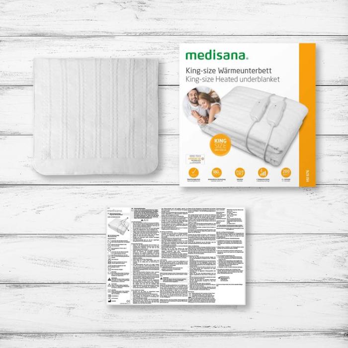 MEDISANA - Medisana Värmemadrass Kingsize HU676 150x160cm